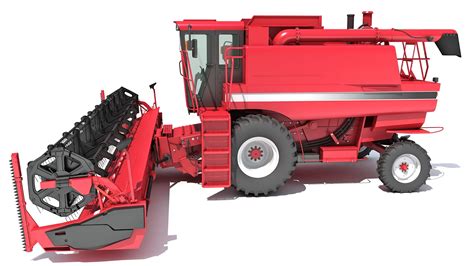 Combine Harvester Model - TurboSquid 1511815