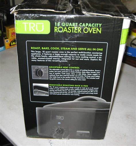 Tru Brand 18 Qt. Capacity Roaster Oven.