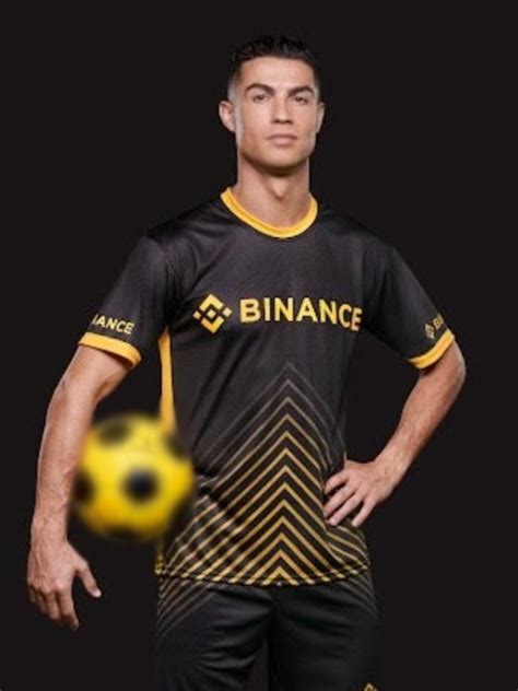 Shop Cristiano Ronaldo Binance Jersey | New Arrival Black Jersey