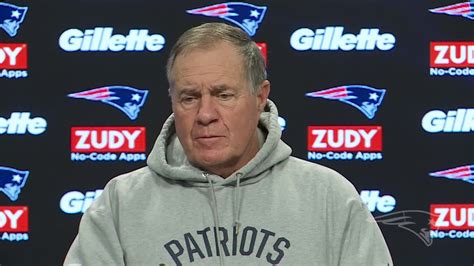 Transcript: Bill Belichick Press Conference 1/2