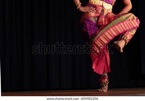 Indian Traditional Bharatanatyam Dance Stock Photo (Edit Now) 604482206