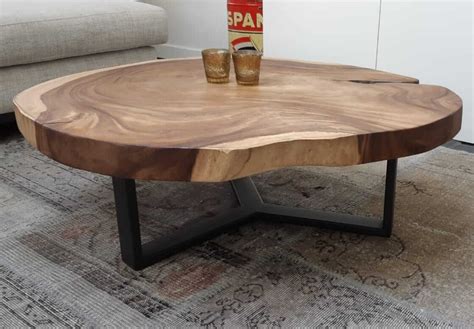 Tree trunk coffee tables | Unik Living - Unique coffee tables | Wood coffee table living room ...