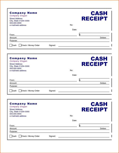 Cash Receipt Template Excel Invoice Sample, Invoice Template Word, Bill Template, Docs Templates ...