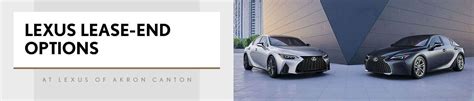 Lexus Lease End Options | Lexus Lease Return FAQ | Lexus of Akron Canton