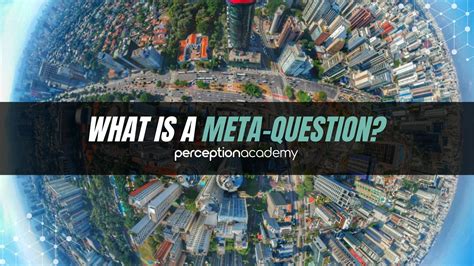 What is a Meta-Question? Definition & Meaning | Perception Academy