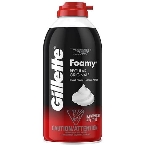 Gillette Foamy Regular Shaving Cream | Walgreens