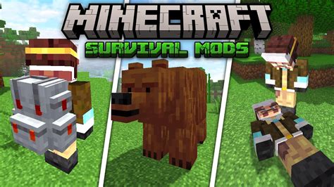 I Found 10 Best Survival Minecraft Mods For You! (1.20.4, 1.20.1) - YouTube