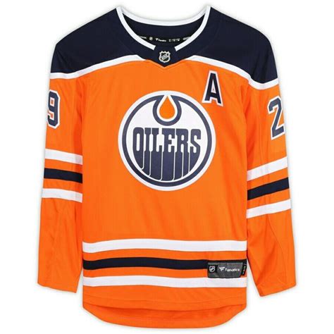 Leon Draisaitl Signed Oilers Jersey (Fanatics Hologram) | Pristine Auction