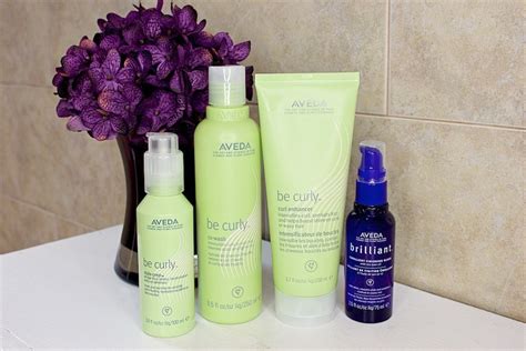 Aveda Ambassador MoKnowsHair uses these Be Curly and Brilliant products to get a simple, curly ...