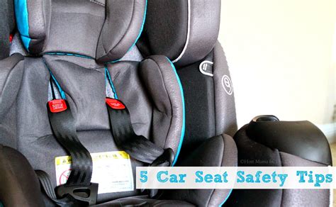 Hot Mama In The City: 5 Car Seat Safety Tips