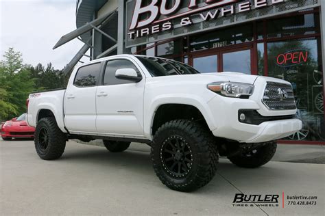 Toyota Tacoma with 18in Black Rhino Mint Wheels exclusively from Butler Tires and Wheels in ...