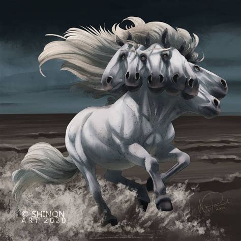 MythicMay: Uchchaihshravas by ShadeofShinon on DeviantArt | Horses, Mythology, White horse