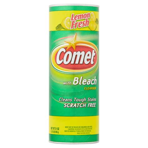 Comet Lemon Fresh Powder Cleanser with Bleach, 21 Oz. - Walmart.com ...