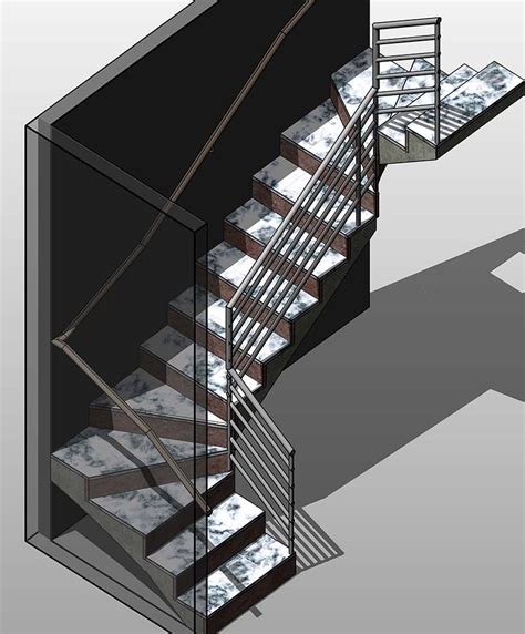 Revit Family of Stair Case