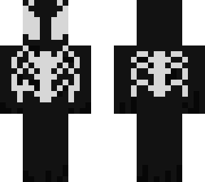 black suit spiderman | Minecraft Skin