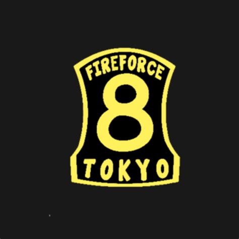 fire force 8 tokyo helmet - Fire Force Logo - Hoodie | TeePublic