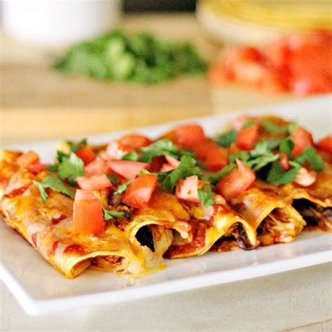 Quick and Healthy Chicken Enchiladas Recipe - Home Cooking Memories