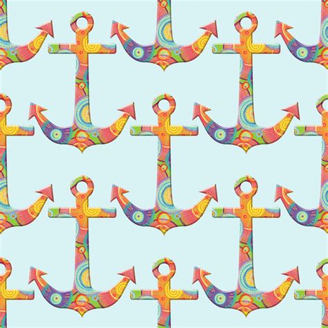 Anchor Wallpaper Nautical Pattern Free Stock Photo - Public Domain Pictures