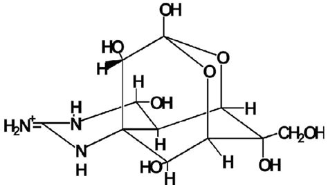 Structural formula of tetrodotoxin (3) | Download Scientific Diagram