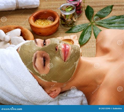 Spa Mud Mask Stock Photo - Image: 29212590