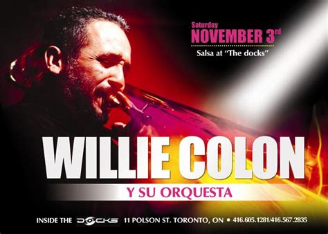 Toronto Dance Salsa - Willie Colon Concert!