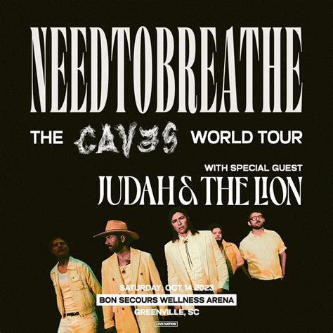 NEEDTOBREATHE: The CAVES World Tour | Bon Secours Wellness Arena