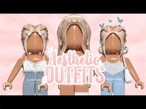 Aesthetic Cheap Roblox Outfits with *CODES + LINKS* - YouTube | Roblox, Coding, Cute work outfits