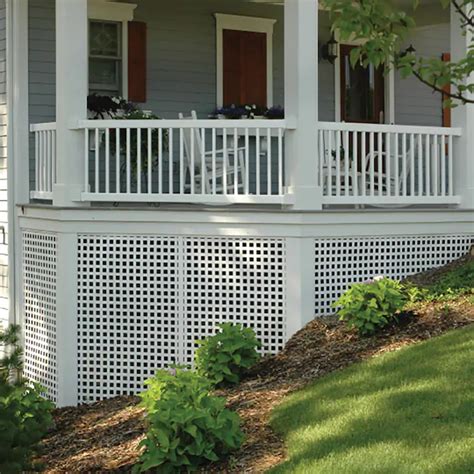 Deckorators (Common: x 48-in x 8-ft; Actual: 0.125-in x 47.5-in x 7.87-ft) White Plastic Privacy ...