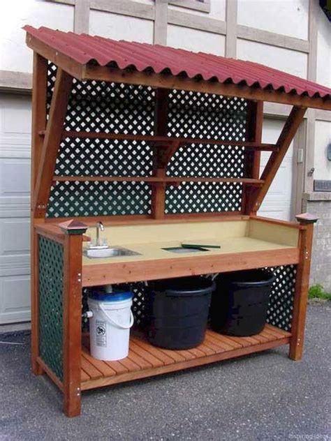 23 Awesome Garden Shed Design Ideas | Potting bench plans, Potting ...