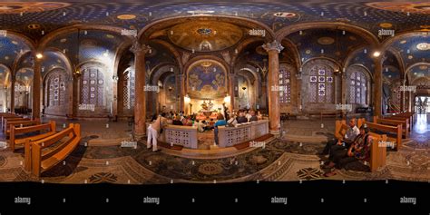 360° view of Church of All Nations (Gethsemane), Jerusalem - Alamy