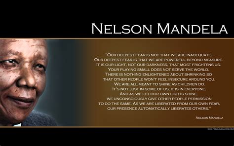 Quotes about Fear nelson mandela (27 quotes)