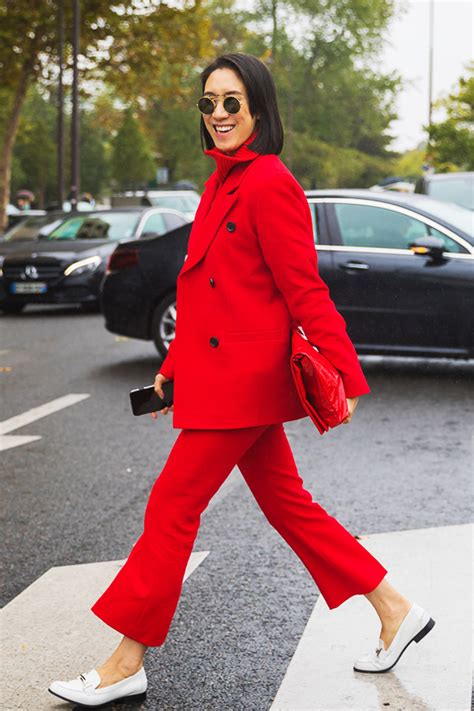 10 All-Red Outfits to Get You Into the Holidays | Who What Wear