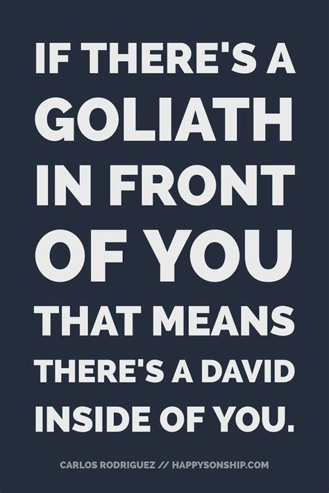 David And Goliath Quotes - ShortQuotes.cc