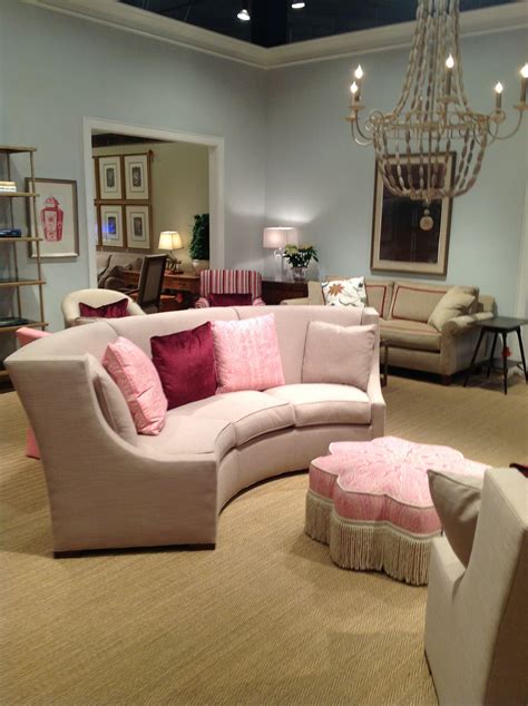 Pink in the living room Sectional Couch, Living Room, Pink, Furniture, Home Decor, Decoration ...