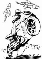 Free & Easy To Print Motorcycle Coloring Pages  Tulamama sketch template