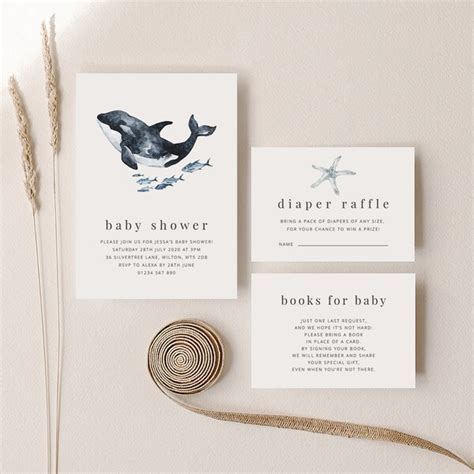 Ocean Life Baby Shower Invitation - Etsy