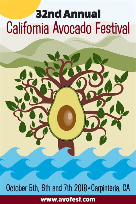 California Avocado Festival in Carpinteria, California near downtown Santa Barbara nestled ...