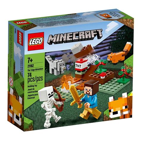 Set LEGO Minecraft Steve y esqueleto 21162 | Walmart