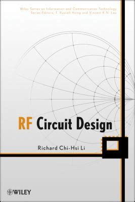 RF Circuit Design book by Richard C. Li: 9780470167588