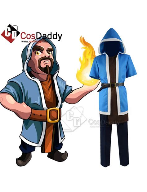 Clash Of Clans Wizard Costume For Sale Halloween | Wizard costume ...