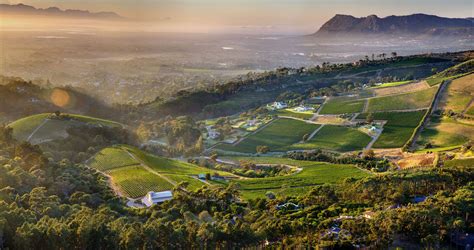 Cape Town, Constantia, Vineyard, Mountains, Aerial view Wallpapers HD ...