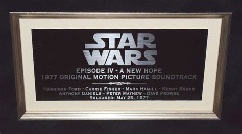 Star Wars Original Soundtrack, Harrison Ford, Carrie Fisher,ROCK STAR ...