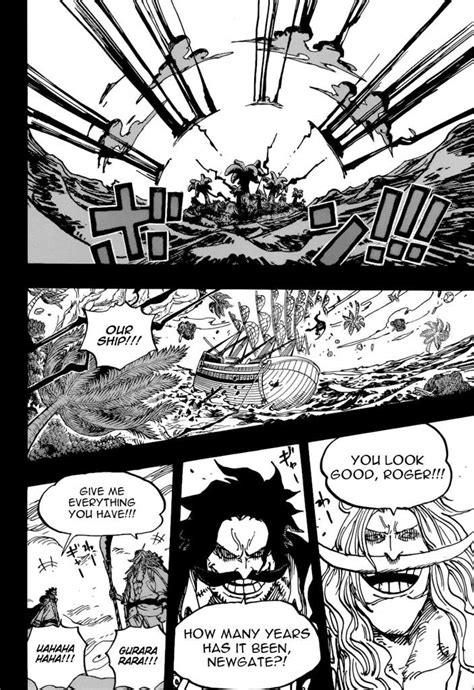 One piece chapter 966: Roger and Whitebeard analysis | One Piece Amino