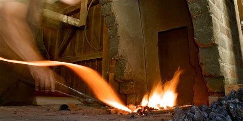 Blacksmithing At Herbert Hoover National Historic Site (U.S. National Park Service)