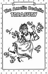 Amelia Bedelia Treasury Coloring Page  Wecoloringpagecom sketch template
