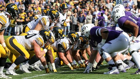 Northwestern vs. Iowa; which team has the advantage at each position ...