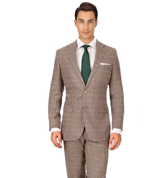 Plaid Wool Suit - Captions Ideas