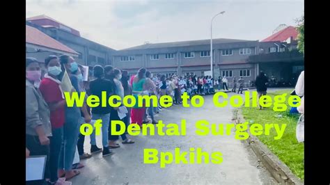 Welcome to College of Dental Surgery,BPKIHS DHARAN - YouTube