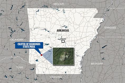 Teen finds 7.44 carat diamond in an Arkansas state park | Daily Mail Online