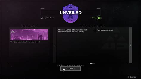 Destiny 2: How to complete the Unveiled quest